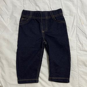 Carter’s Baby Stretchy Faux Denim Jeans - 9 months